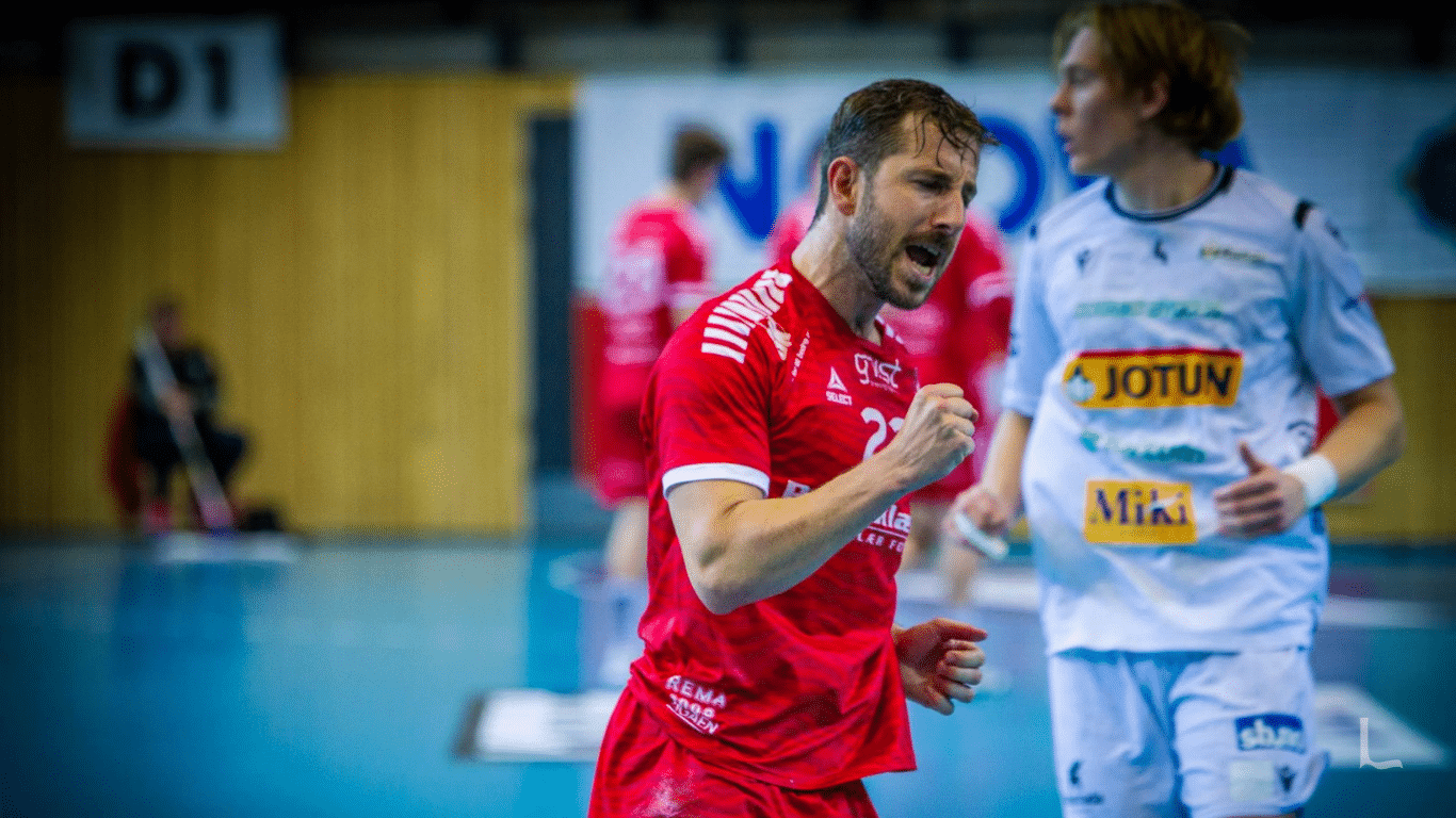 Stian Brevik, tidligere profesjonell håndballspiller og ansatt hos oss. Foto: Norsk Topphåndball.
