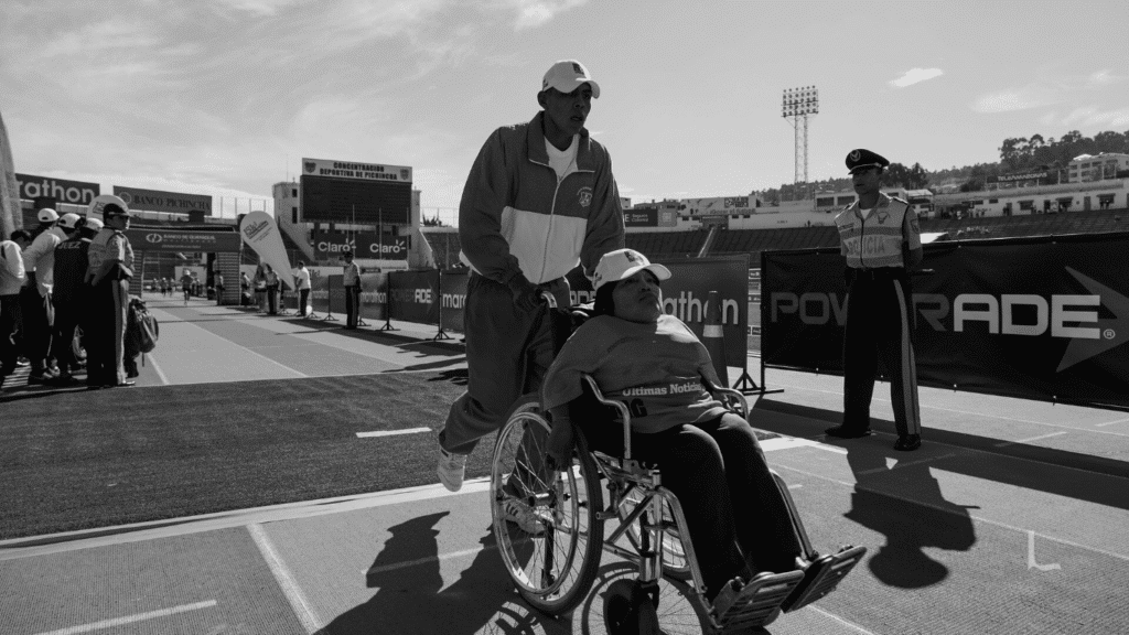 Illustrasjon av aktivitet og deltakelse - viser retten til aktivitet for personer med funksjonsvariasjoner