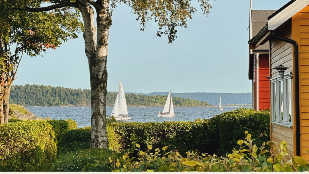 Bebyggelse i strandsonen ved Oslofjorden